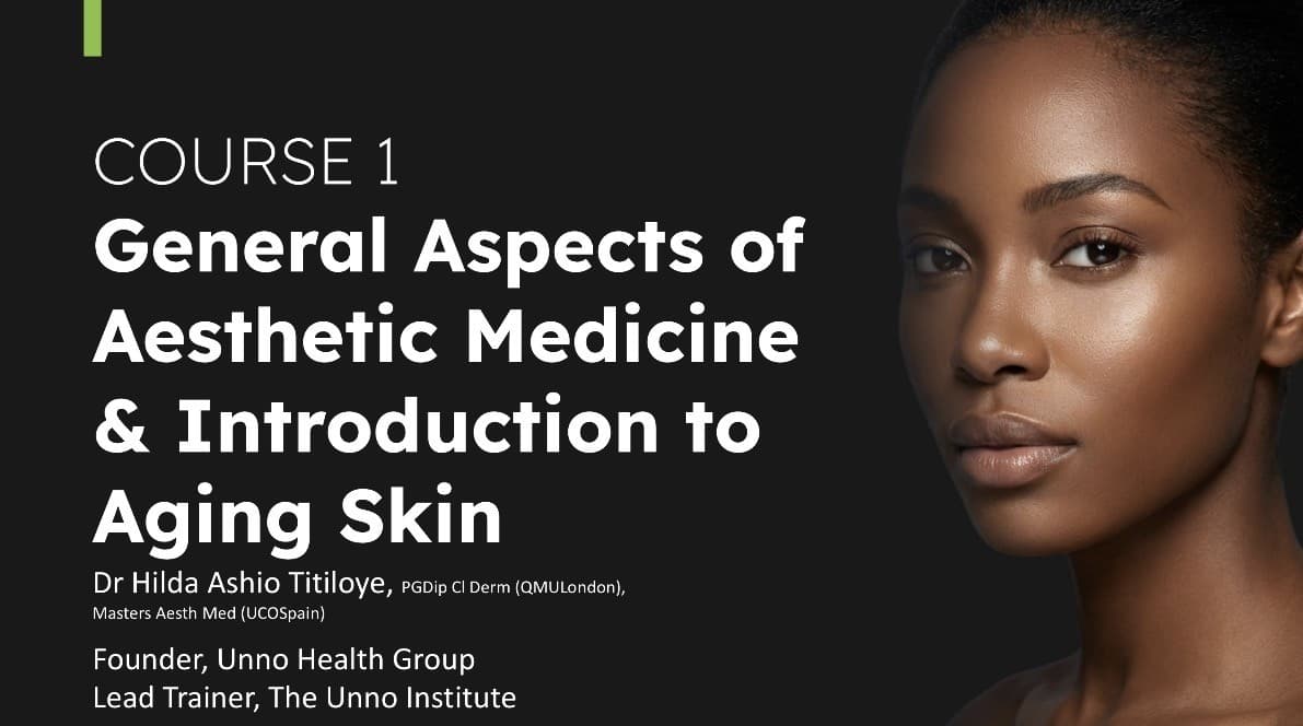 General Aspects of Aesthetic Medicine course hero image